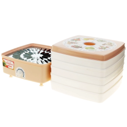 Сушилка для овощей ЧУДЕСНИЦА Люкс 5реш. квадратная (СШ-010)