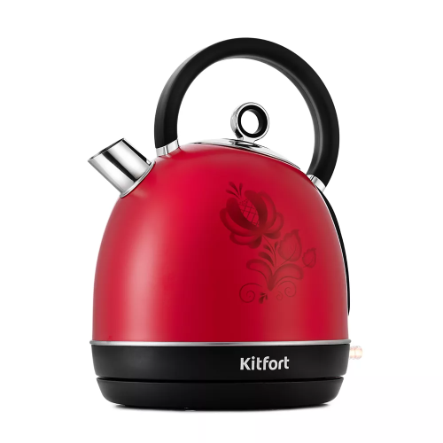 Электрический чайник Kitfort KT-6117-2 красный (металл)