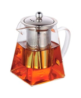 Zeidan Заварочный чайник Z-4432 боросиликатного стекло 750мл можно использовать на плите