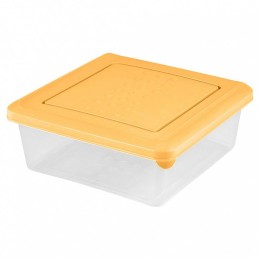 DELTA Контейнер для продуктов Asti квадратный 0,5 л 221100304/01 бледно-желтый