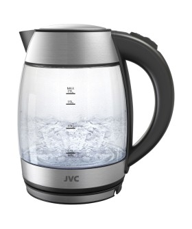 JVC Элктрический чайник JK-KE1707 черный/серебристый
