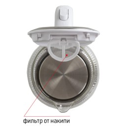 JVC Элктрический чайник JK-KE1510 white