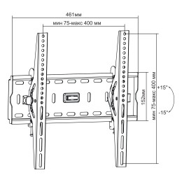 Netwit Кронштейн для телевизора HFN-65 26-65