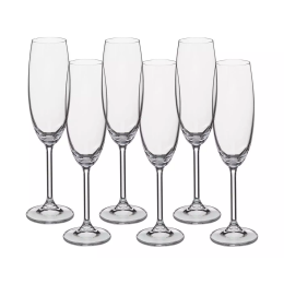 BOHEMIA Набор бокалов для шампанского Colibri/Gastro 220мл. 6шт. 91L/4S032/T/00000/220-661