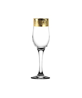 ГУСЬ ХРУСТАЛЬНЫЙ Набор бокалов для шампанского 6пр. Версаль Голд EAV91-160/S/Z/6