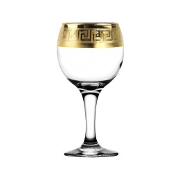 ГУСЬ ХРУСТАЛЬНЫЙ Набор бокалов для вина 6пр. Версаль Голд EAV91-411/S/Z/6