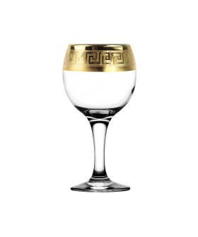 ГУСЬ ХРУСТАЛЬНЫЙ Набор бокалов для вина 6пр. Версаль Голд EAV91-411/S/Z/6