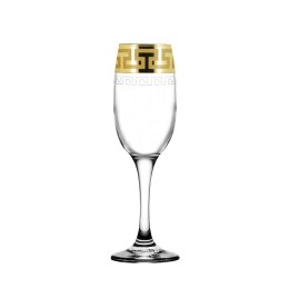 ГУСЬ ХРУСТАЛЬНЫЙ Набор бокалов для шампанского 6пр. Греческий узор EAV03-519/S