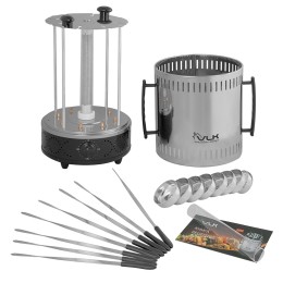 VLK Шашлычница Palermo 6800 черный/стальной