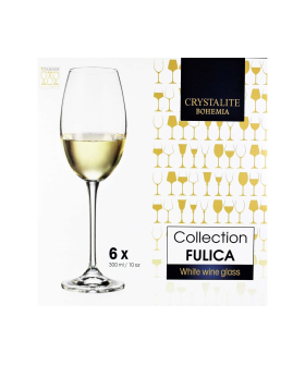 BOHEMIA Набор бокалов для вина Fulica 300 ml 6шт. 91L/1SF86/00000/300-662