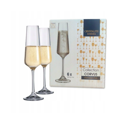 Набор бокалов для шампанского Corvus/Naomi 160мл. 2шт. 910/1SC69/0/00000/160-61