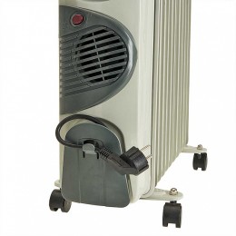 DELTA Обогреватель масляный D07F-9  2000 Вт, 9 секций, с вентилятором