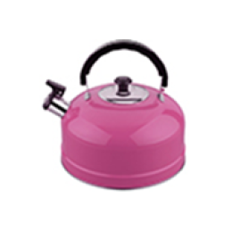 Чайник из нержав стали, объем 2,5 (розовый), IRH-423