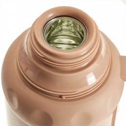 ALPENKOK Термос со стеклянной колбой 1,8 л AK-18010S бежевый