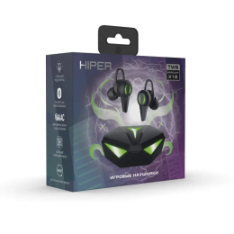 Hiper Гарнитура вкладыши TWS Mercury X12 черный 1627253