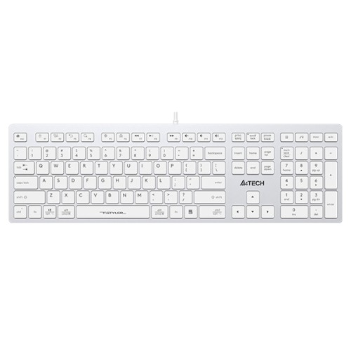 Клавиатура A4Tech Fstyler FX50 белый 1678040