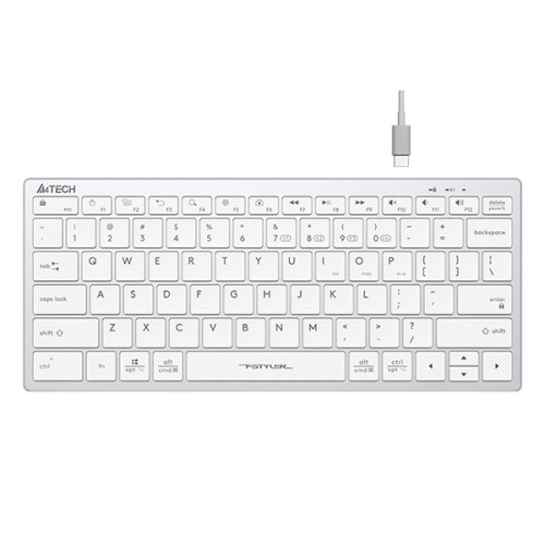 Клавиатура A4Tech Fstyler FBX51C белый 1678100
