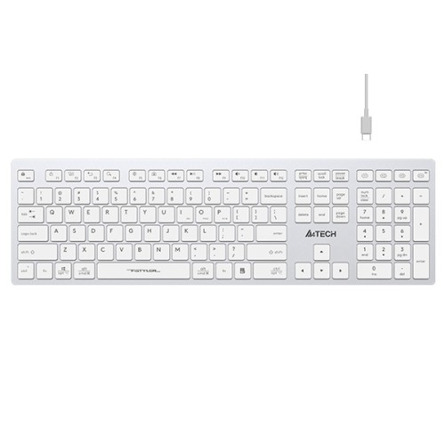 Клавиатура A4Tech Fstyler FBX50C белый 1678068