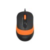 Мышь A4Tech Fstyler FM10 черный/оранжевый оптич 1147675