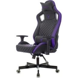 Бюрократ Кресло игровое KNIGHT Outrider черный/фиолетовый 1685571