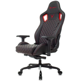 Бюрократ Кресло игровое KNIGHT Titan черный/красный 1685575