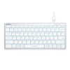 Клавиатура A4Tech Fstyler FX61 серый/белый 1787680