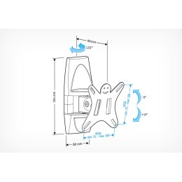 HOLDER Кронштейн для телевизора LCDS-5003 металлик