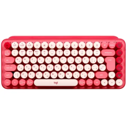 Logitech Клавиатура POP Keys розовый/красный 1658793