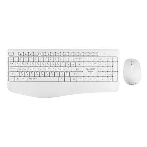 Клавиатура + мышь QUMO (30703) Space (White)