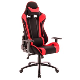 EVERPROF Кресло Lotus S4 ткань чёрный с красным 1204299