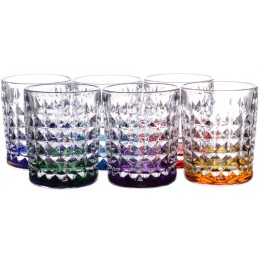 BOHEMIA Набор стаканов для виски Diamond 230мл.6шт. 7K8/99999/9/72R93/251-669