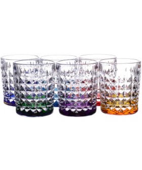BOHEMIA Набор стаканов для виски Diamond 230мл.6шт. 7K8/99999/9/72R93/251-669