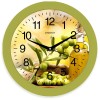 Часы настенные кварцевые ENERGY модель ЕС-100 оливки, 009473-SK
