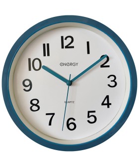 ENERGY Часы настенные кварцевые модель ЕС-139 синие, 102261-SK