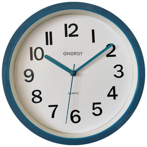 Часы настенные кварцевые ENERGY модель ЕС-139 синие, 102261-SK