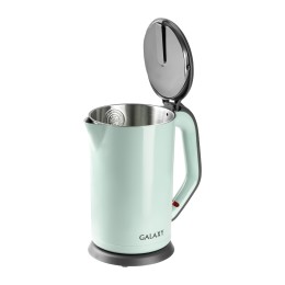 GALAXY Чайник электрический с двойными стенками GL0330 (салатовый)
