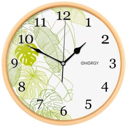 ENERGY Часы настенные кварцевые модель ЕС-108 круглые, 009481-SK