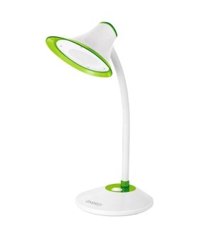 ENERGY Лампа электрическая настольная EN-LED20-1 бело-зеленый 366032-SK