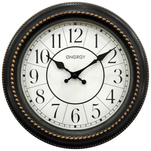 Часы настенные кварцевые ENERGY модель ЕС-118 круглые, 009492-SK