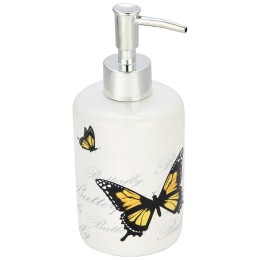 Mallony Дозатор для жидкого мыла Бабочки DIS-FLY, керамика 002792-SK
