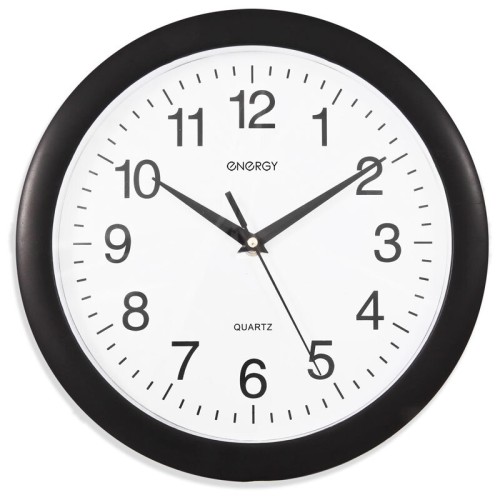 Часы настенные кварцевые ENERGY модель ЕС-02 круглые, 009302-SK