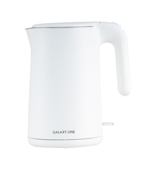 GALAXY Чайник электрический с двойными стенками LINE GL0327 (белый)