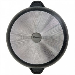 ГАРДАРИКА Жаровня 28 см с антипригарным покрытием и стеклянной крышкой ТМ Гардарика 1828-04-10 серия Орион