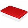 Контейнер для продуктов Asti прямоугольный 0,75 л (красный) 221100106/03