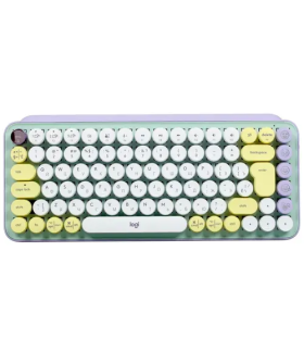 Logitech Клавиатура POP Keys зеленый/сиреневый (1658796)
