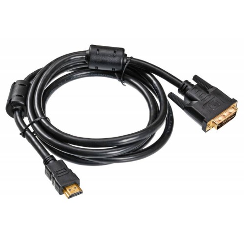 Кабель Buro HDMI-19M-DVI-D-1.8M (817223)