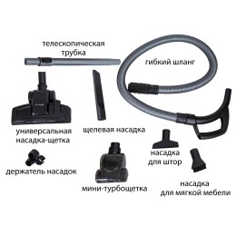 PIONEER Пылесос VC355C черн/красный