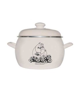 HITT Кастрюля Hitt Moomin Романтика С-4216АП2/4ЖмТ 5,0л стекл.крышк.