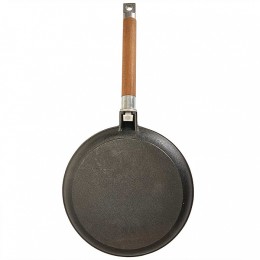 ГАРДАРИКА Сковорода 22 см блинная чугунная со съемной ручкой 0822