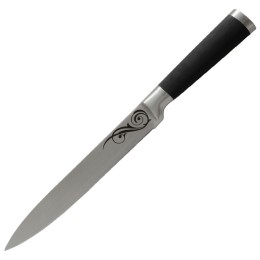 MALLONY Нож с прорезиненной рукояткой MAL-02RS разделочный, 20 см. 985362-SK